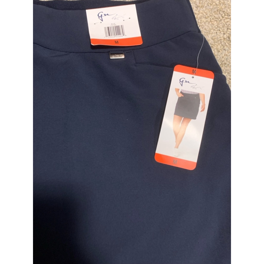 Greg Norman Golf Skirt medium Navy blue NEW with tags and mesh liner summer - Picture 15 of 17